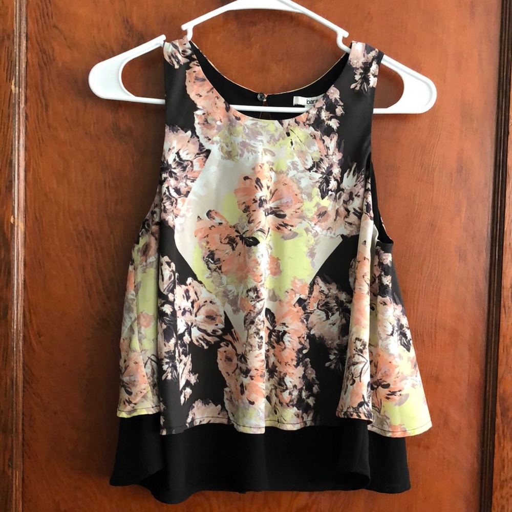 Bar III floral blouse